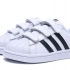 Детские спортивные кроссовки Adidas SUPERSTAR бело черные
