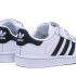 Детские спортивные кроссовки Adidas SUPERSTAR бело черные