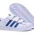 Детские спортивные кроссовки Adidas SUPERSTAR бело синие