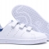 Детские спортивные кроссовки Adidas STAN SMITH бело синие