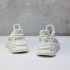 Детские спортивные кроссовки Adidas Yeezy 350V2 x Off VHIHO серые