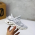 Детские спортивные кроссовки Adidas Yeezy 350V2 x Off VHIHO серебристые