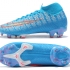 Футбольные бутсы NIke Mercurial Superfly VII 360 голубые