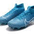 Футбольные бутсы NIke Mercurial Superfly VII 360 салатовые