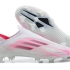 Футбольные бутсы Adidas X Speedflow + FG бело-розовые