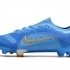 Футбольные бутсы Nike Mercurial Vapor XIV Elite FG голубые