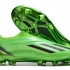 Футбольные бутсы Adidas X Speedportal + FG зеленые (без шнурков)