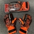 Вратарские перчатки Reusch оранжевые