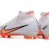 Футбольные бутсы Nike Air Zoom Mercurial Superfly IX Elite белые
