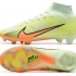 Футбольные бутсы Nike Air Zoom Mercurial Superfly IX Elite салатовые