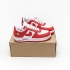 Детские кроссовки Nike Air Force One красные