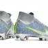 Футбольные бутсы Nike Air Zoom Mercurial Superfly IX Elite голубые