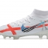 Футбольные бутсы Nike Phantom GT2 Elite белые с носком
