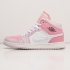 Кроссовки Nike Air Jordan 1 Mid Розовый