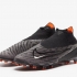 Футбольные бутсы Nike Phantom GX Elite FG черные с носком