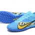 Футбольные бутсы (сороконожки) Nike Vapor 15 Academy TF голубые