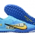 Футбольные бутсы (сороконожки) Nike Vapor 15 Academy TF голубые
