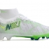 Футбольные бутсы Nike Air Zoom Mercurial Superfly IX Elite FG зеленые