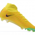 Футбольные бутсы Nike Phantom Luna Elite FG желтые