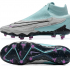 Футбольные бутсы Nike Phantom GX Elite FG салатовые