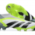 Футбольные бутсы Adidas Predator Accuracy FG серые без шнурков