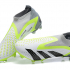 Футбольные бутсы Adidas Predator Accuracy FG серые без шнурков
