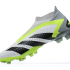 Футбольные бутсы Adidas Predator Accuracy FG серые без шнурков