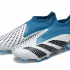 Футбольные бутсы Adidas Predator Accuracy FG синие без шнурков