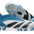 Футбольные бутсы Adidas Predator Accuracy FG синие без шнурков