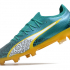 Футбольные бутсы Puma Ultimate FG зеленые
