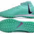 Футбольные бутсы (сороконожки) Nike Phantom Luna Elite TF салатовые