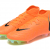 Детские футбольные бутсы Nike Phantom Luna Elite FG оранжевые