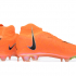 Детские футбольные бутсы Nike Phantom Luna Elite FG оранжевые