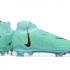 Детские футбольные бутсы Nike Phantom Luna Elite FG салатовые