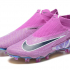 Детские футбольные бутсы Nike Phantom GX Elite FG фиолетовые