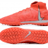 Детские футбольные бутсы (сороконожки) Nike Phantom Luna Elite красные