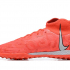 Детские футбольные бутсы (сороконожки) Nike Phantom Luna Elite красные
