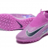 Детские футбольные бутсы (сороконожки) Nike Phantom GX Elite фиолетовые
