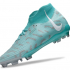 Футбольные бутсы Nike Phantom Luna Elite FG салатовые