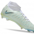 Детские футбольные бутсы Nike Phantom Luna Elite салатовые