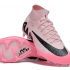 Детские футбольные бутсы Nike Air Zoom Mercurial Superfly IX Elite FG розовые