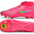 Детские футбольные бутсы Nike Phantom Luna Elite розовые