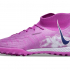 Детские футбольные бутсы (сороконожки) Nike Phantom Luna Elite фиолетовые