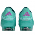 Детские футбольные бутсы Adidas F50 FG салатовые