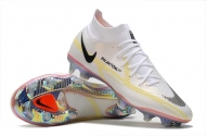 Футбольные бутсы Nike Phantom GT II Elite DF с носком белые Футбольные бутсы Nike Phantom GT II Elite DF с носком белые