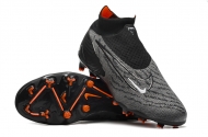 Футбольные бутсы Nike Phantom GX Elite FG черные с носком Футбольные бутсы Nike Phantom GX Elite FG черные с носком