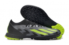 Детские футбольные бутсы (сороконожки) Adidas X CrazyFast.1 серые