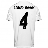 Реал Мадрид майка игровая 2018/19 SERGIO RAMOS 4 домашняя