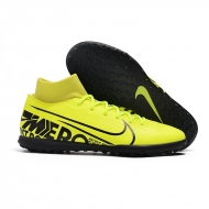 Футбольные бутсы (сороконожки) NIke Mercurial Superfly VII Academy желтые Футбольные бутсы (сороконожки) NIke Mercurial Superfly VII Academy желтые