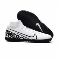 Футбольные бутсы (сороконожки) NIke Mercurial Superfly VII Academy белые Футбольные бутсы (сороконожки) NIke Mercurial Superfly VII Academy белые